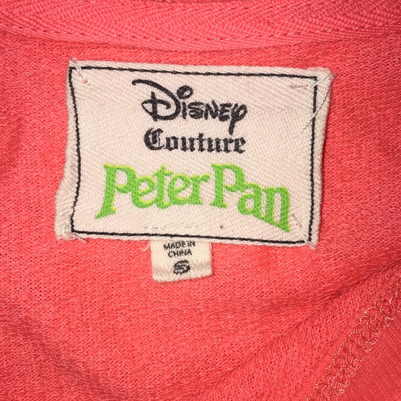 Disney couture cropped sweatshirt with Tink sketch - Picture 3 of 4